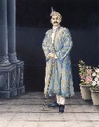 Nathulal Gordhan Damodarlalji of Nathdwara oil on canvas